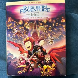 Digimon Adventure 02 The Beginning , BLU-RAY +DVD with Slip Cover New